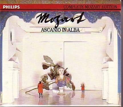Album cover art for Mozart: Ascanio in Alba - Complete Mozart Edition