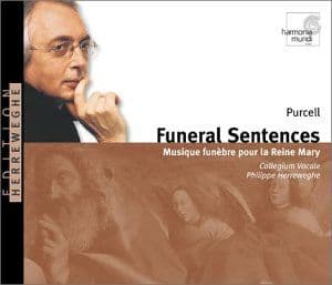 Album cover art for Funeral Sentences - Musique Funèbre Pour La Reine Mary