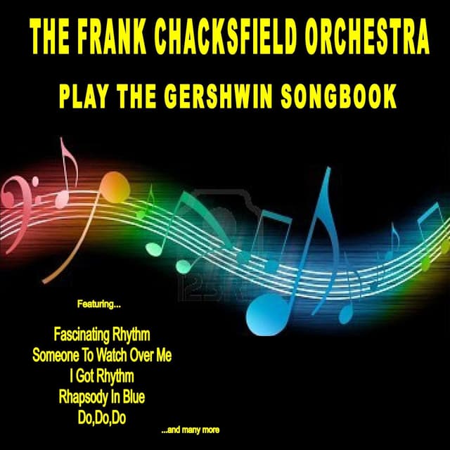 Album cover art for The Frank Chacksfield Orchestra Plays The Gershwin Songbook