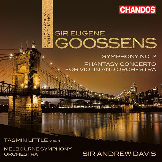 Album cover art for Goossens: Orchestral Works, Vol. 3