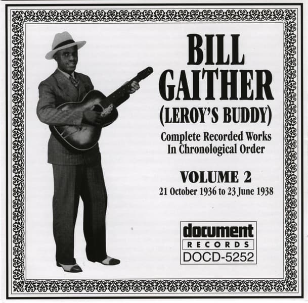 Album cover art for Bill Gaither Vol. 2 1936-1938