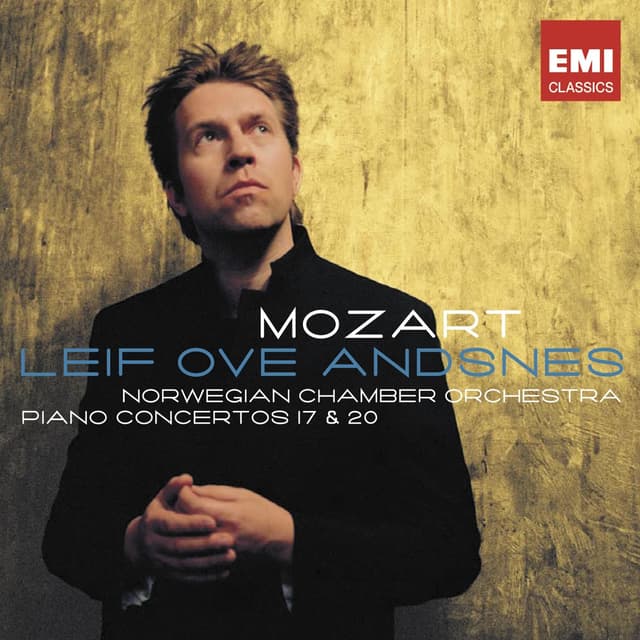 Album cover art for Mozart: Piano Concertos 17 & 20
