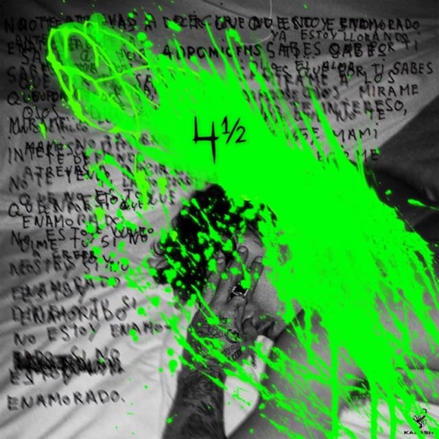 Album cover art for #A.D.R.O.M.I.C.F.M.S. 4 1/2