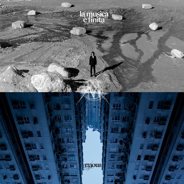Album cover art for La musica è finita