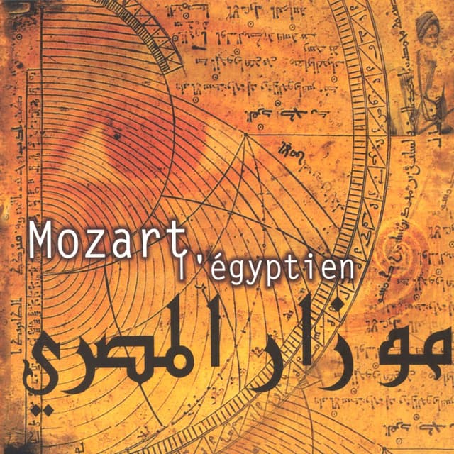 Album cover art for Mozart in Egypt