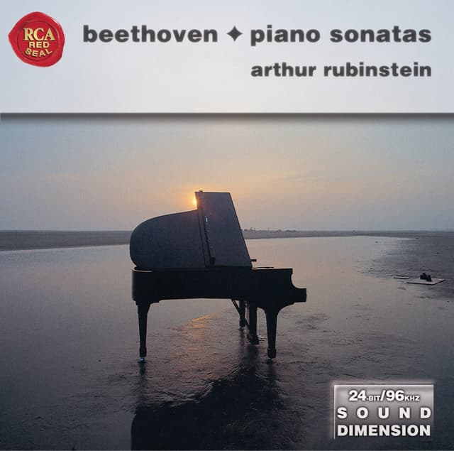 Album cover art for Dimension Vol. 6 : Beethoven - Piano Sonatas