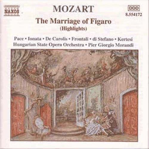Album cover art for The Marriage Of Figaro (Highlights)