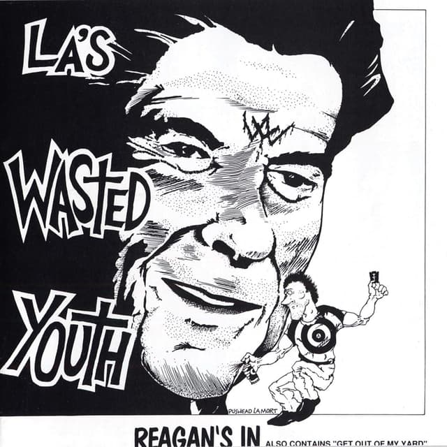 Album cover art for Reagan's In / Get Out Of My Yard