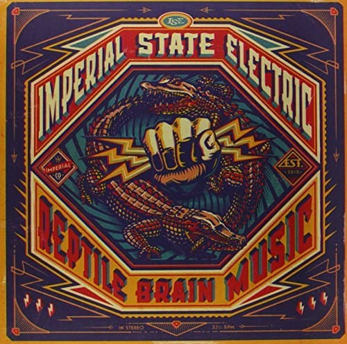 Album cover art for Reptile Brain Music