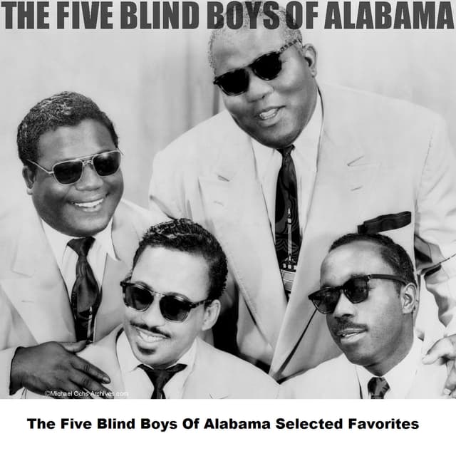 Album cover art for The Five Blind Boys of Alabama Selected Favorites