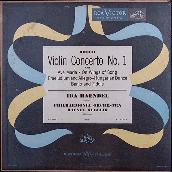 Album cover art for Bruch: Violin Concerto No. 1