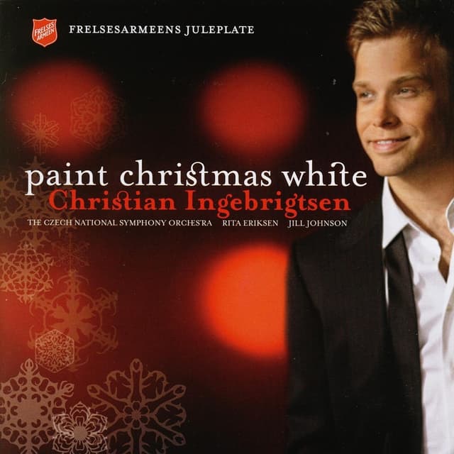 Album cover art for Paint Christmas White