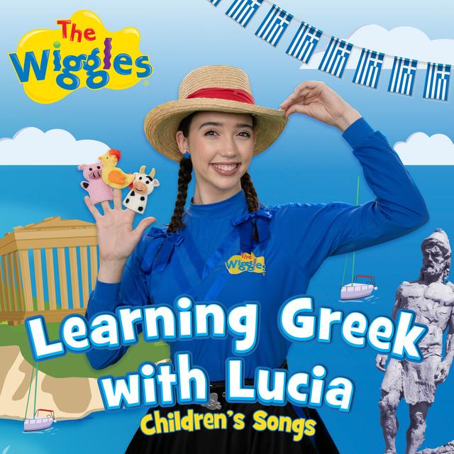 Album cover art for Learning Greek with Lucia - Children's Songs