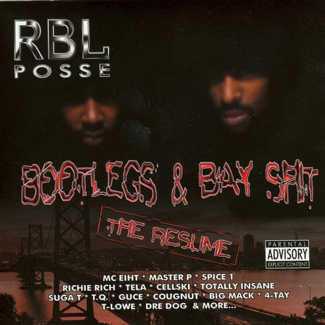 Album cover art for Bootlegs & Bay Shit (the Resume)