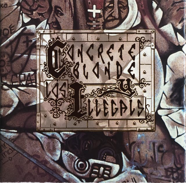 Album cover art for Concrete Blonde y Los Illegals