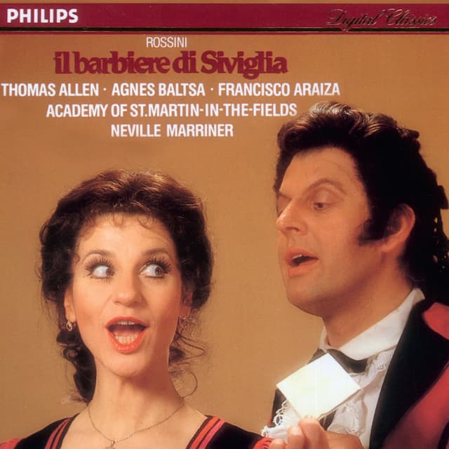 Album cover art for Rossini: Il Barbiere di Siviglia