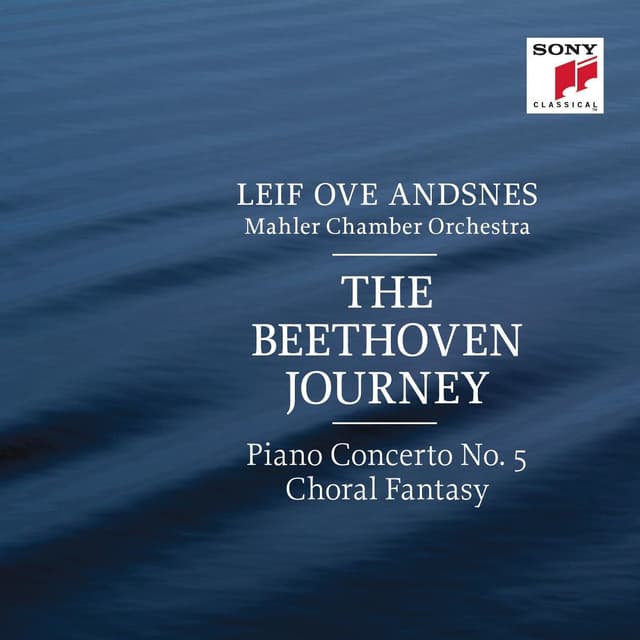 Album cover art for The Beethoven Journey: Piano Concerto N°5 Choral Fantasy