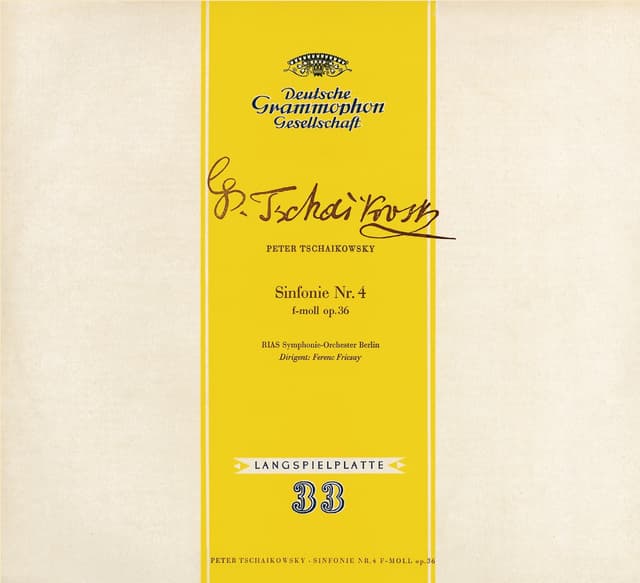 Album cover art for Tchaikovsky: Symphony No. 4