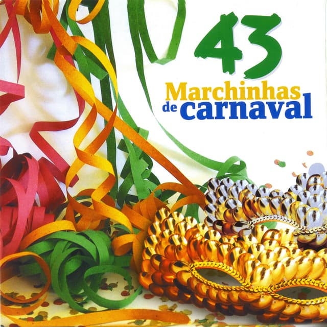 Album cover art for 43 Marchinhas de Carnaval