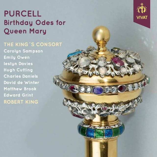 Album cover art for Purcell: Birthday Odes for Queen Mary