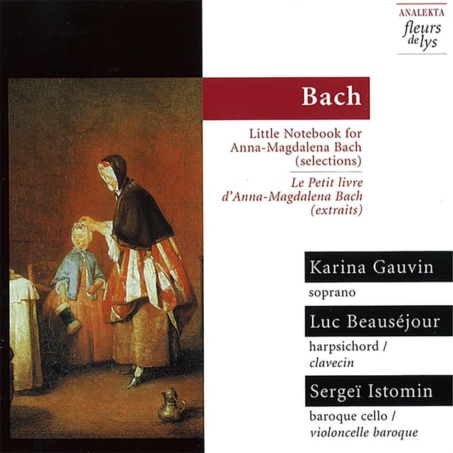 Album cover art for Bach