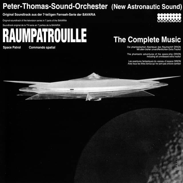 Album cover art for Raumpatrouille: The Complete Music