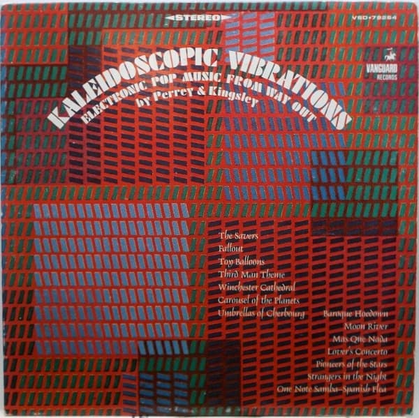 Album cover art for Kaleidoscopic Vibrations: Electronic Pop Music from Way Out