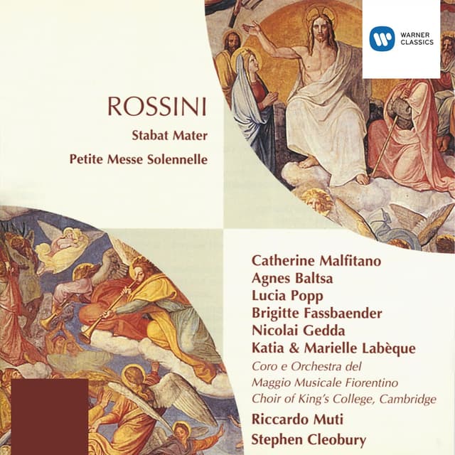 Album cover art for Rossini: Stabat Mater - Petite Messe Solennelle
