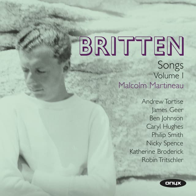 Album cover art for Britten : Mélodies