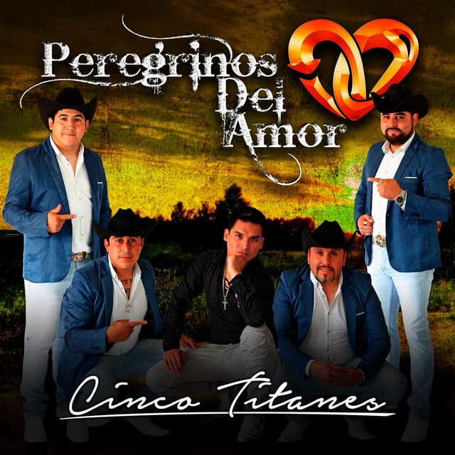 Album cover art for Cinco Titanes