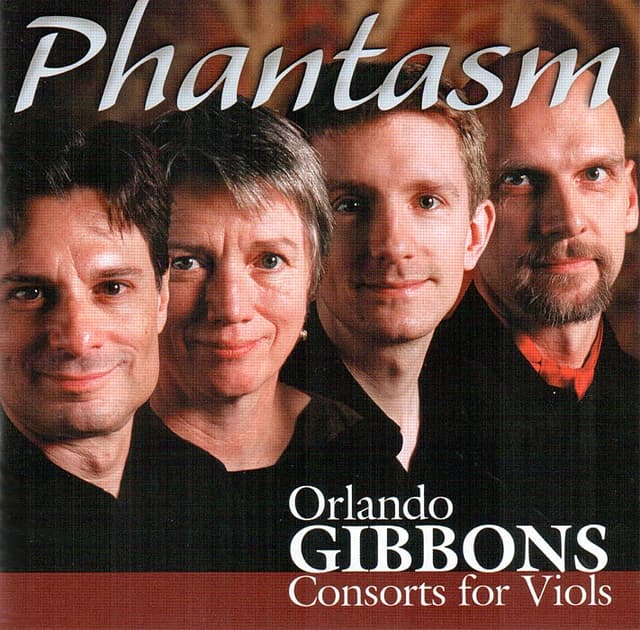 Album cover art for Consorts for Viols