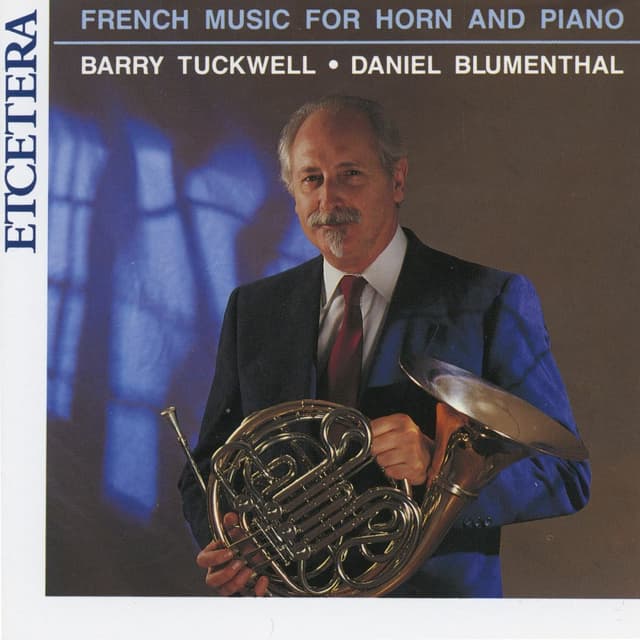 Album cover art for French Music For Horn and Piano