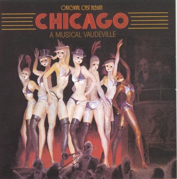 Album cover art for Chicago: A Musical Vaudeville (Original Broadway Cast Recording)