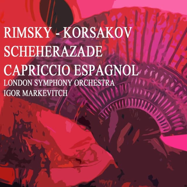 Album cover art for Rimsky-Korsakov: Scheherazade - Capriccio Espagnol & Russian Easter Overture