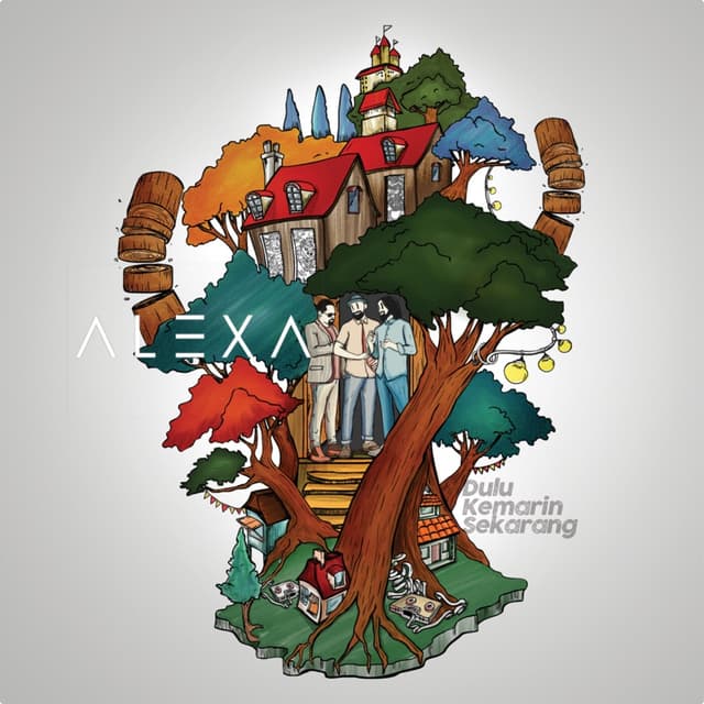 Album cover art for Dulu, Kemarin, Sekarang