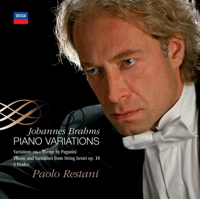 Album cover art for Piano Variations