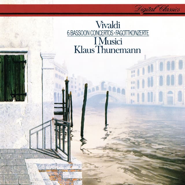 Album cover art for Vivaldi: 6 Bassoon Concertos