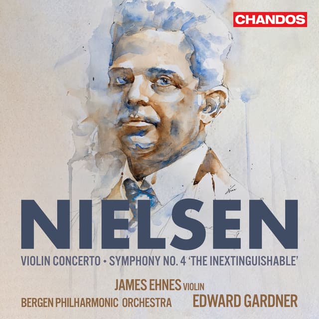 Album cover art for Nielsen: Violin Concerto - Symphony No. 4