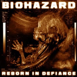 Album cover art for Reborn in Defiance