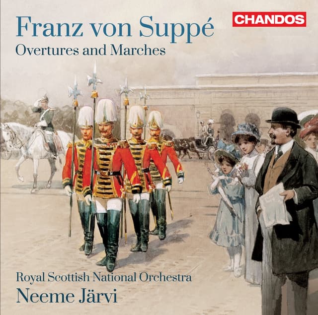 Album cover art for Suppé: Overtures and Marches