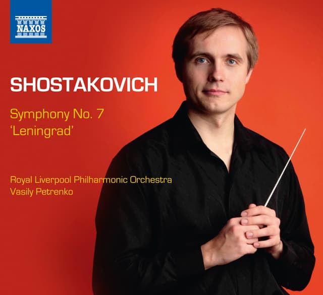 Album cover art for Shostakovich : Symphony No. 7 'Leningrad'