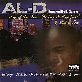 Album cover art for Home Of The Free & Mind At Ease (remixed By Dj Screw)