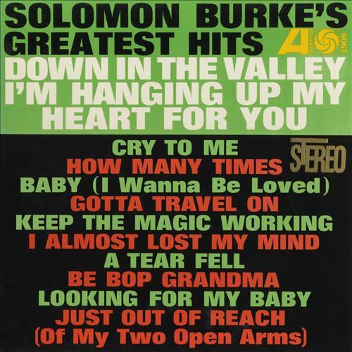 Album cover art for Solomon Burke's Greatest Hits