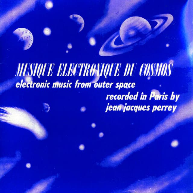 Album cover art for Musique Electronique du Cosmos (Electronic Music from Outer Space
