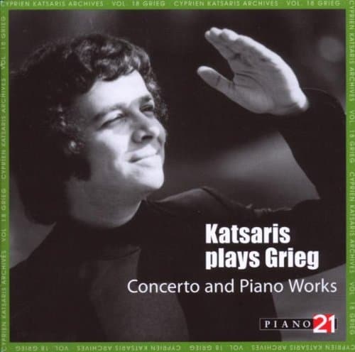 Album cover art for Grieg : Concerto & Piano Works