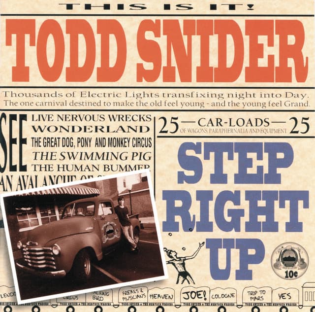 Album cover art for Step Right Up