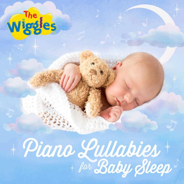 Album cover art for Piano Lullabies for Baby Sleep