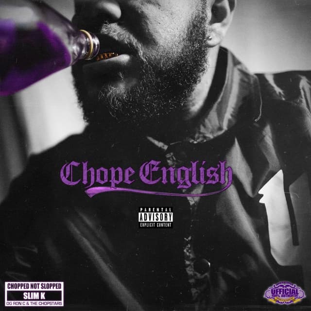 Album cover art for Chope English