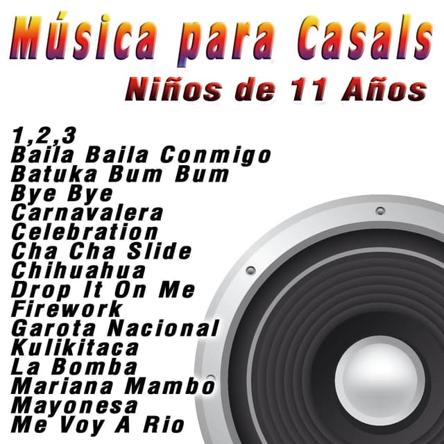 Album cover art for Música Para Casals: Niños De 11 Años