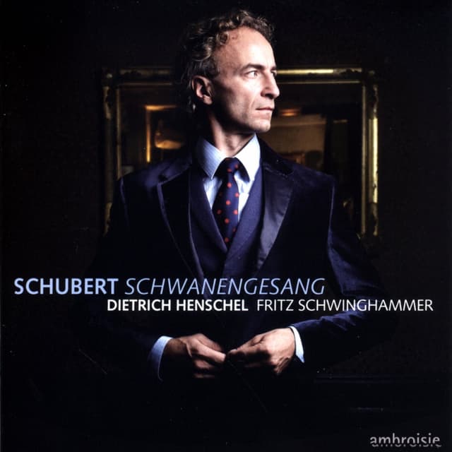 Album cover art for Schubert Schwanengesang